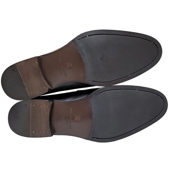 Bruno Magli Men Pertini Slip On Loafers Size US 10M Black Leather main image 4